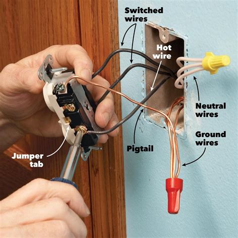 how to connect a light switch in an electrical box|installing electrical box without stud.